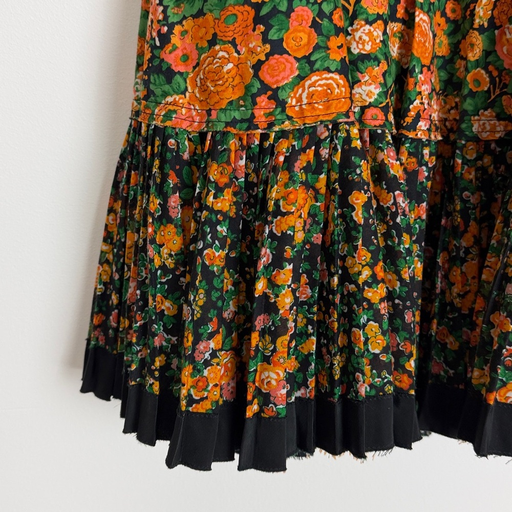 Coach Multicolor Floral paneled Skirt size 2 - Picture 3 of 16
